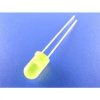 Dioda LED 5mm żółta, 2.3V,20mA,80st, 60-80mcd, dyf