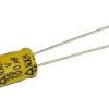 Kondensator; niskoimpedancyjny; elektrolityczny; 100uF; 35V; NXH35VB100M 6.3x11; fi 6,3x11mm; 3,5mm; przewlekany (THT); luzem; S