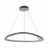 Geometryczna lampa wisząca duża GETAFE kolor Czarny, zintegrowane źródło LED 57W 3000K - MD3888-1L-3BCT Zuma Line