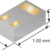 12-V, N channel NexFET™ power MOSFET, single LGA 1 mm x 0.6mm, 180 mOhm, gate ESD protection