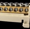 Szyna łączeniowa DIN mosiężna zbiorcza 15x1.5-16mm² 63A szara