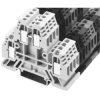 Blok zacisków przelotowych Allen Bradley 22 → 12AWGŚruba 1492-W 20A 500 V