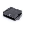 Molex 436400600 Micro-fit Plug 6-pin 3mm Panel Mount Low-halogen Black