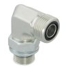 Parker Złączka hydrauliczna Męski G Stal, 90 ° ID 1.25 cal 20-16C4OMLOS