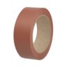 Taśma izolacyjna Brązowy szerokość: 19mm grubość: 0.13mm długość: 33m PVC RS PRO