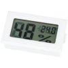 Cyfrowy termometr i higrometr biały