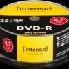 4101154 Intenso DVD-R 4.7 GB, 25-disc cake box