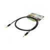 Sommer Cable HBA-3S-0060 Jack Audio Cable Black 3.5mm Plug 0.60m Length