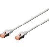 Digitus DK-1644-020 Network cable CAT 6 Grey 2m Halogen-free Flame-retardant