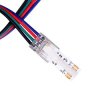Łącznik do taśm LED RGB z kablem konektor prosty złączka 5A 4PIN 10mm