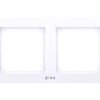 Impresja Ramka Podwójna Do Łączników Ip44 Biała Rh-2Y/00