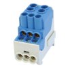 Blok rozdzielczy dystrybucyjny 1-biegunowy 80010 TH35 niebieski SDB 100 SIMBLOCK 81601003 SIMET