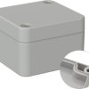 ABS enclosure, (L x W x H) 52 x 50 x 35 mm, light gray (RAL 7035), IP66, 5U300500