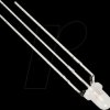 L-115WEGW LED, 3 mm, THT, 3-pin, red/green, 627/565 nm, 40/40 mcd, 60°
