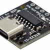 Konwerter szeregowy USB typ C na TTL UART 3,3V/5V moduł na układzie CH340E