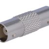 Łącznik BNC gniazdo x2 proste 50 Ohm polimetylopenten złocony 5-1634534-1