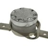 Termostat; bimetaliczny; KSD301A-200OF1-C; NC; 200°C; 170°C; 10A; 250V AC; metal fi 16x12mm z uchwytem ruchomym; konektory 6,3mm