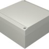 Aluminum enclosure, (L x W x H) 140 x 140 x 71 mm, gray (RAL 7038), IP66, 041414070