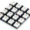 4x4 Bits Square RGB LED Matrix WS2812B - 5050 LEDs
