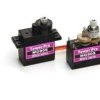 Serwo; MG90S; 4,8V:2,2kg-cm; 6V:2,2kg-cm; 4,8V:0,1sec/60*; 6V:0,08sec/60*v 14g; 22,8x12,2x28,5mm; metalowe tryby; komplet orczyk