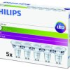 Żarówka żarówka Philips 70029400 GU10 4.6 W 355 lm ciepła biel 5 szt.