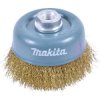 Makita D-39780 Steel wire cup brush 90mm Wire Cups Brushes Abrasives