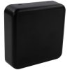CamdenBoss CBRS01SBK Room Sensor Enclosure, Size 1, Solid, Black, 86x86x25.5mm