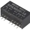 Przetwornica DC/DC, 2W, Uwej: 4,5...9 VDC, Uwyj: 15 VDC, Iwyj: 0...134mA SPAN02E-15