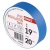 Taśma izolacyjna PVC 19mm / 20m niebieska F61924 /10szt./