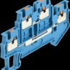 3208524 Double-deck terminal block, PTTB 1.5/S, blue
