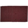 Draper 52388 1/4 Sanding Sheets with Hook and Loop, 115 x 105mm, 40 Grit 10Pc