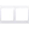 SIMON 54 Ramka 2 podwójna biała uniwersalna do puszek karton-gips IP20/IP44 DRK2/11 KONTAKT SIMON