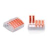 ZŁĄCZKA DO PRZEWODÓW ZATRZASKOWA 0,2-4,0mm2 PC-235 5GNIAZD (30szt.)