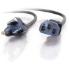 DELL 80672 DELL 1.8m, NEMA 5-15 - C13 IEC Black NEMA 5-15P C13 coupler
