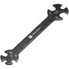 Toolcraft TO-5693100 Box Wrench 3-8mm 6-In-1 Steel Double-ended