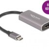 Delock USB 2.0 adapter [1x złącze męskie USB-C - 1x złącze żeńskie HDMI] 62632 0.2 m