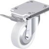 Blickle 852843 LK-SPO 125G-3-IS-FA Rolka obrotowa z blachy stalowej Średnica koła: 125 mm Maksymalne obciążenie: 350 kg