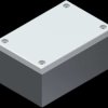 ABS enclosure, (L x W x H) 85 x 56 x 41.4 mm, gray, CP/1.20 GRAU