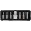 Końcówki wkrętakowe Torx, zestaw 7 szt. - YATO YT-0410
