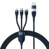 Baseus Flash Series II kabel USB Typ C / USB Typ A - USB Typ C / Lightning / micro USB 100 W 1,2 m n