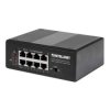 Switch Gigabit 8xPoE+ Passthrough zasilany PoE lub AC, VLAN