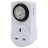 Draper 02118 24 Hour Mechanical Timers (Pack of 3)