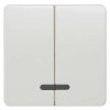 Włącznik światła, 2-przyciskowy, IP20, Siemens