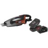 Sealey CP20VCVKIT Cordless Handheld Vacuum Cleaner 650ml 20V SV20 Kit - 2 Batt
