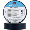 3M 165BK6E Temflex™ 165 Electrical Tape Black 25 m x 19 mm 1 pc