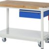 Stół warsztatowy RAU 05 8001A6-127B4F.11, (S x W x G) 1250 x 880 x 700 mm