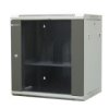 Szafa Wisząca Niedzielona 19 12U, Drzwi Blacha/Szkło, Ściągane Osłony Boczne...
