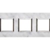 Dante Ramka Potrójna Kamień Bianco 4504483