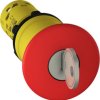 Emergency stop, key unlocking, mounting Ø  22 mm, unlit, 2 Form B (N/C), XB7NS9444
