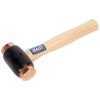 Sealey CFH04 Copper Faced Hammer 4.3lb Hickory Shaft